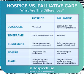 What's the Difference Between Palliative Care and Hospice? - Hospice Wise
